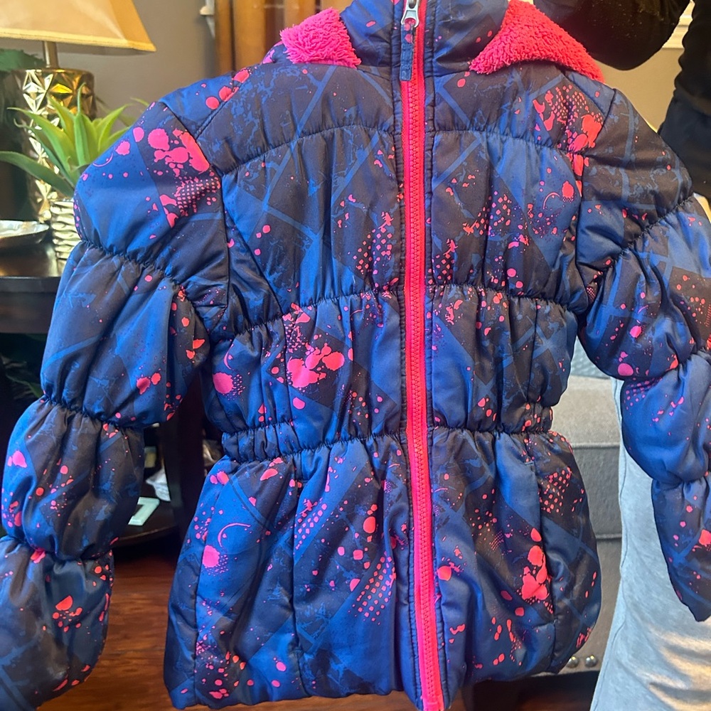 Canyon River Blues Kids Splatter Puff Jacket